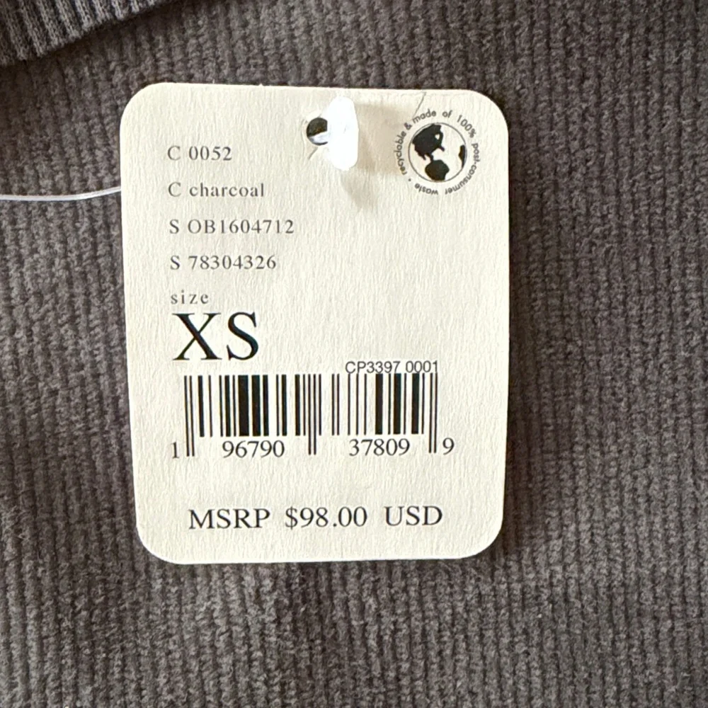 Free People FP movement wide leg flare pull on pants charcoal NWT size XS - Picture 8 of 10